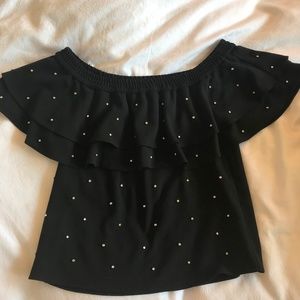 Charlotte Eskildsen Off the Shoulder Top